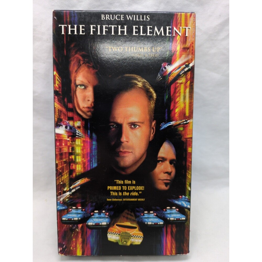 The Fifth Element VHS Tape